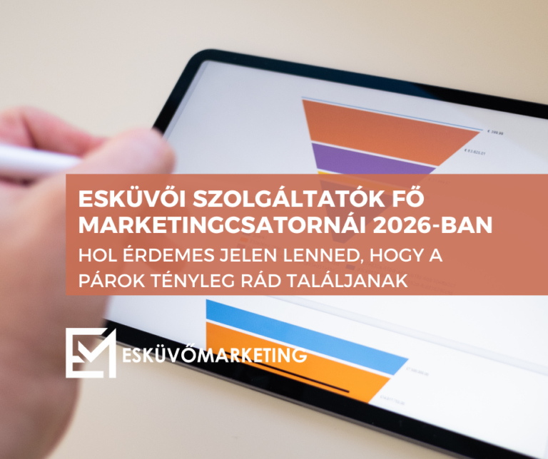 Esküvői szolgáltatók fő marketingcsatornái